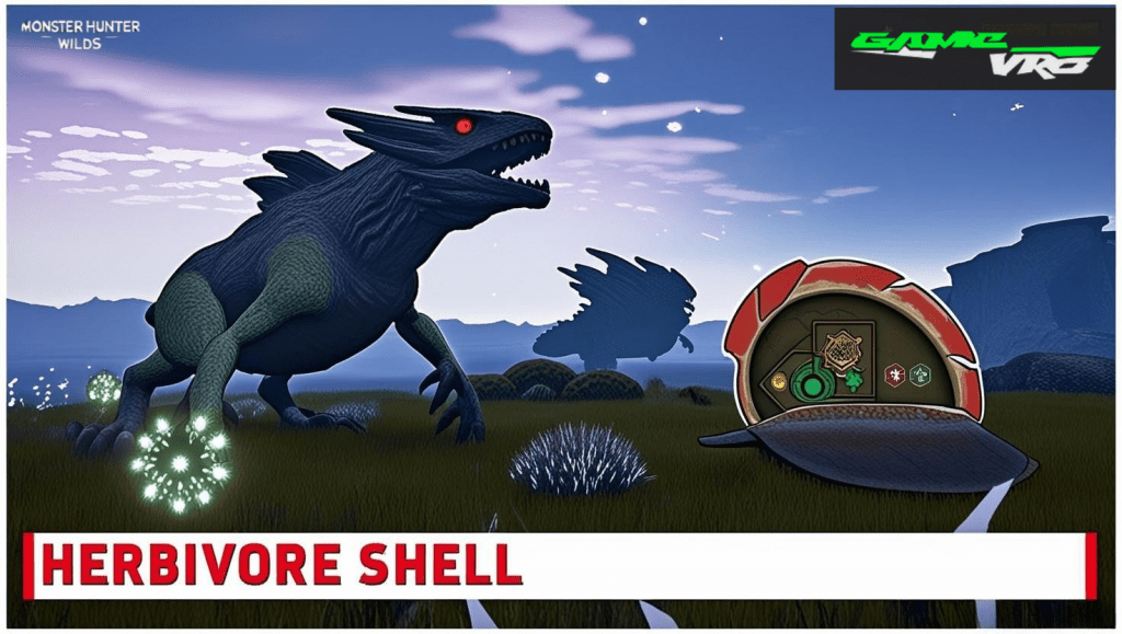 Monster Hunter Wilds Herbivore Shell location, how to get Herbivore Shell in Monster Hunter Wilds, Monster Hunter Wilds Herbivore Shell farming, best way to farm Herbivore Shell