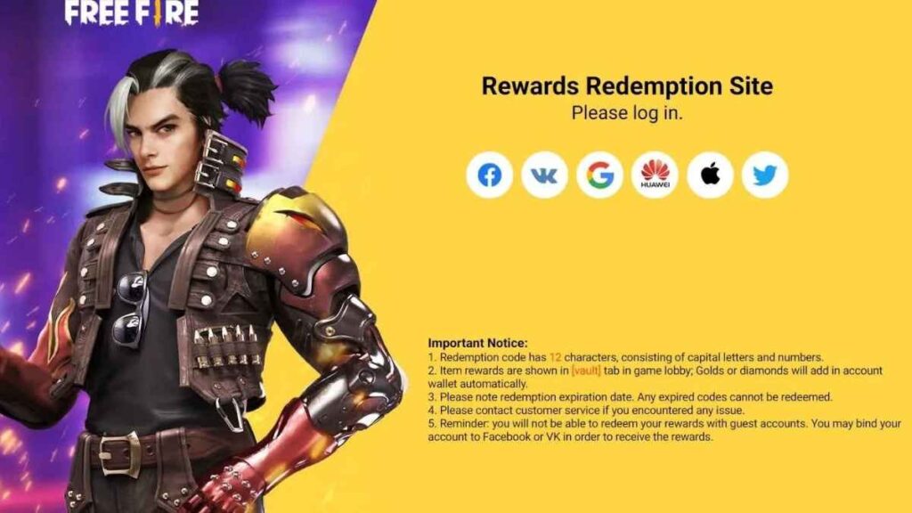 FF Redemption site